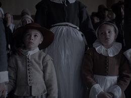 Lucas Dawson and Ellie Grainger in The Witch (2015)