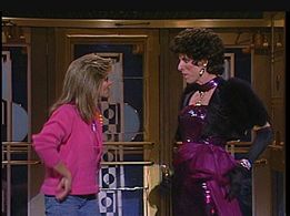 Catherine Oxenberg and Terry Sweeney in Saturday Night Live (1975)