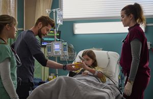 Matt Czuchry, Kaley Ronayne, and Madison Johnson in The Resident: Now You See Me (2022)