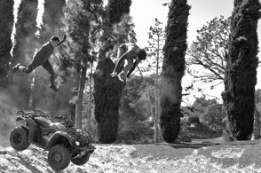 Scooby Doo quad stunt