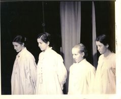 Jane Seymour (far left),me, Cherie Lunghi (far right) in Children In Uniform, London, UK