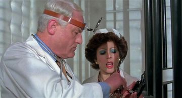 Charles Gray and Ruby Wax in Shock Treatment (1981)
