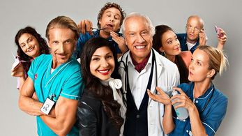 Aminah Al Fakir, Loa Falkman, and Jonas Malmsjö in Vårdgården (2016)