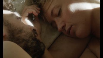 Marta Larralde and Álvaro Ogalla in The Apostate (2015)