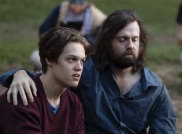 Oliver Cameron and Christopher Sommers on the set of The Trip (2022)