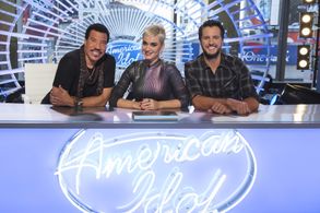 Lionel Richie, Luke Bryan, and Katy Perry in American Idol (2002)