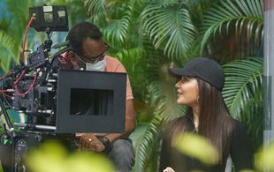 Raashi Khanna and Sanjay K. Memane in Rudra: The Edge of Darkness (2022)