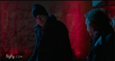 Kirk Acevedo and Aaron Stanford in 12 Monkeys (2015)