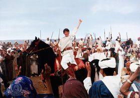 Kelly Reno and Cass-Olé in The Black Stallion Returns (1983)