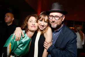 Jonathan Dayton, Valerie Faris, and Zoe Kazan at an event for Ruby Sparks (2012)