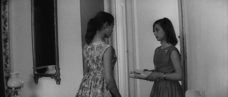 Annie Duperoux and Marie-Christine Maufrais in Lola (1961)