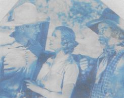 George 'Gabby' Hayes, Kay McCoy, and Bob Steele in Tombstone Terror (1935)