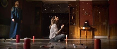 Catherine Walker and Steve Oram in A Dark Song (2016)