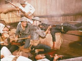 Steve McQueen and Ford Rainey in The Sand Pebbles (1966)