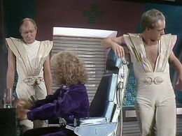 Hilary Minster and Christian Rodska in The Tomorrow People (1973)