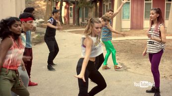 Brandon Perea and Meg DeAngelis in Dance Camp (2016)