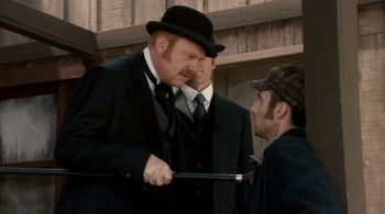 Yannick Bisson, Thomas Craig, and Greg Gale in Murdoch Mysteries (2008)