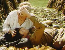 Nikolay Boklan and Anastasiya Bunina in The Lost Dawn (1995)