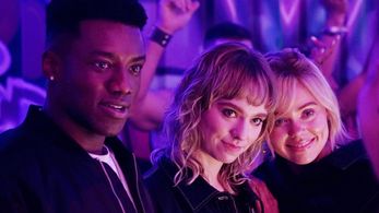 Jess McLeod, Annalisa Cochrane, and Chibuikem Uche in One Of Us Is Lying: Simon Says Ho Ho Ho! (2022)
