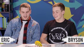 Bryson Keyser and Eric Beckerman in People vs. Food (2014)