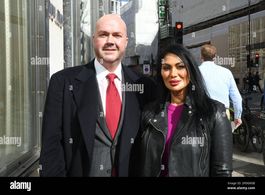 Jonathan Sothcott and Jeanine Nerissa Sothcott in Mayfair