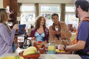 Elizabeth Perkins, Brad Garrett, Sarah Chalke, and Jon Dore in How to Live with Your Parents (for the Rest of Your Life)