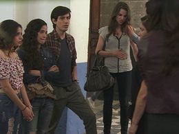 Daniela Bascopé, María del Carmen Félix, Gonzalo Guzmán, and Fátima Molina in La Doña (2016)
