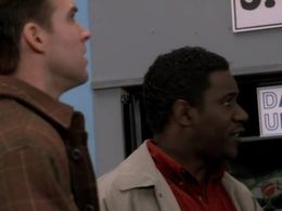 Cleavant Derricks and Robert Floyd in Sliders (1995)