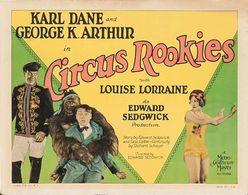 George K. Arthur, Karl Dane, Fred Humes, and Louise Lorraine in Circus Rookies (1928)