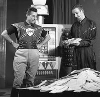 Danny Williams and John Ferguson in The Adventures of 3-D Danny (1953)