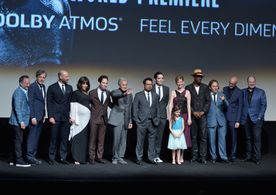 Michael Douglas, Louis D'Esposito, Martin Donovan, Kevin Feige, Judy Greer, Wood Harris, Michael Peña, Peyton Reed, Paul