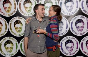 Myles Kane and Zeph McDonough attend the premiere of Janice Gunter Ghost Hunter