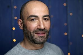 Peter Macdissi at an event for Uncle Frank (2020)