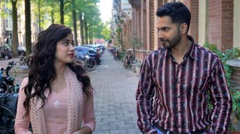 Varun Dhawan and Janhvi Kapoor in Bawaal (2023)