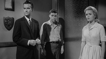 Tuesday Weld, Warren Berlinger, and Dick Clark in Because They're Young (1960)