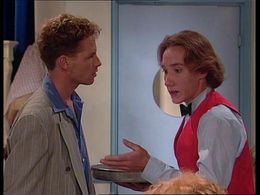 Mark Bellamy and Frank Schaafsma in We zijn weer thuis (1989)