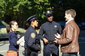 on set of short film, Marisol