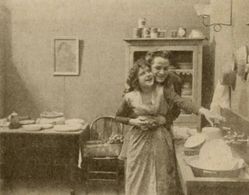 Charlotte Burton and William Russell in The Bruiser (1916)