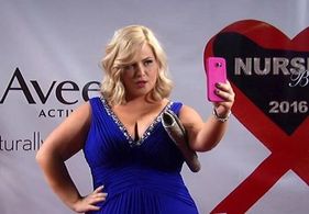 Risa as Nurse Amy Driscoll at the 2016 