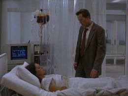 Corin Nemec and Musetta Vander in Mansquito (2005)