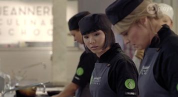 Lucy Lawless and Chloe Ng in My Life Is Murder (2019)