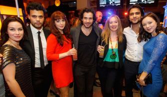 Santiago Cabrera, Maimie McCoy, Luke Pasqualino, Tamla Kari, Howard Charles, and Alexandra Dowling