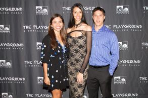 Ghadir at an event for The Playground (2017)