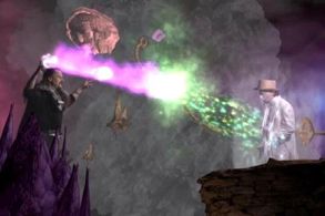 Jeffrey Stackhouse and Bret Shefter in The Crusaders #357: Experiment in Evil! (2008)