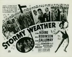 Ada Brown, Lena Horne, Bill Robinson, Fats Waller, The Nicholas Brothers, Cab Calloway and His Cotton Club Orchestra, an