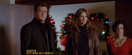 Nathan Fillion, Stana Katic, and Emily Sandifer in 