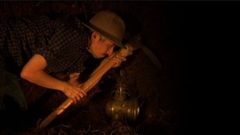 Digging a hole to China; 