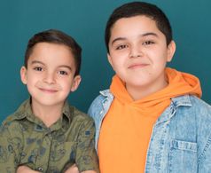 Derrick Delgado and Liam Delgado