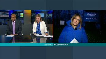 Lucy Meacock, Tony Morris, and Rachel Townsend in Granada Reports (1992)