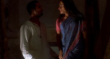 Nana Patekar and Anita Kanwar in Salaam Bombay! (1988)